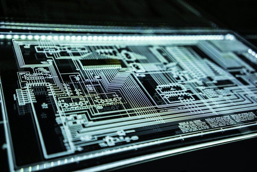Pantalla con circuito electrónico